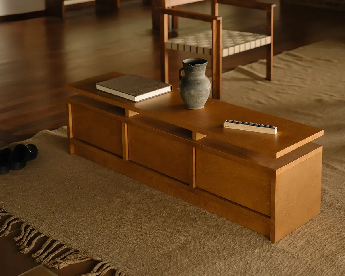 Frama Ratio Console Warm Brown Birch