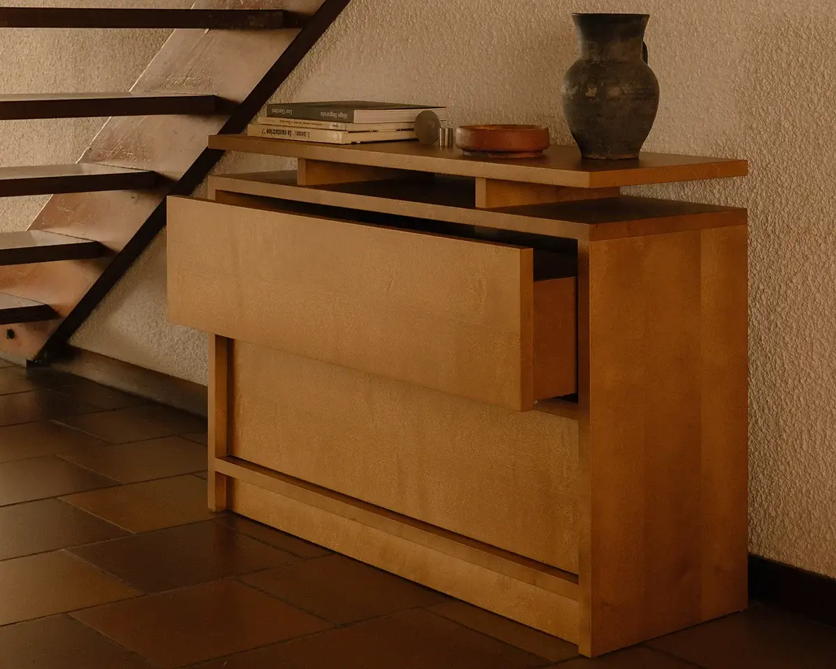 Frama Ratio Chest Warm Brown Birch