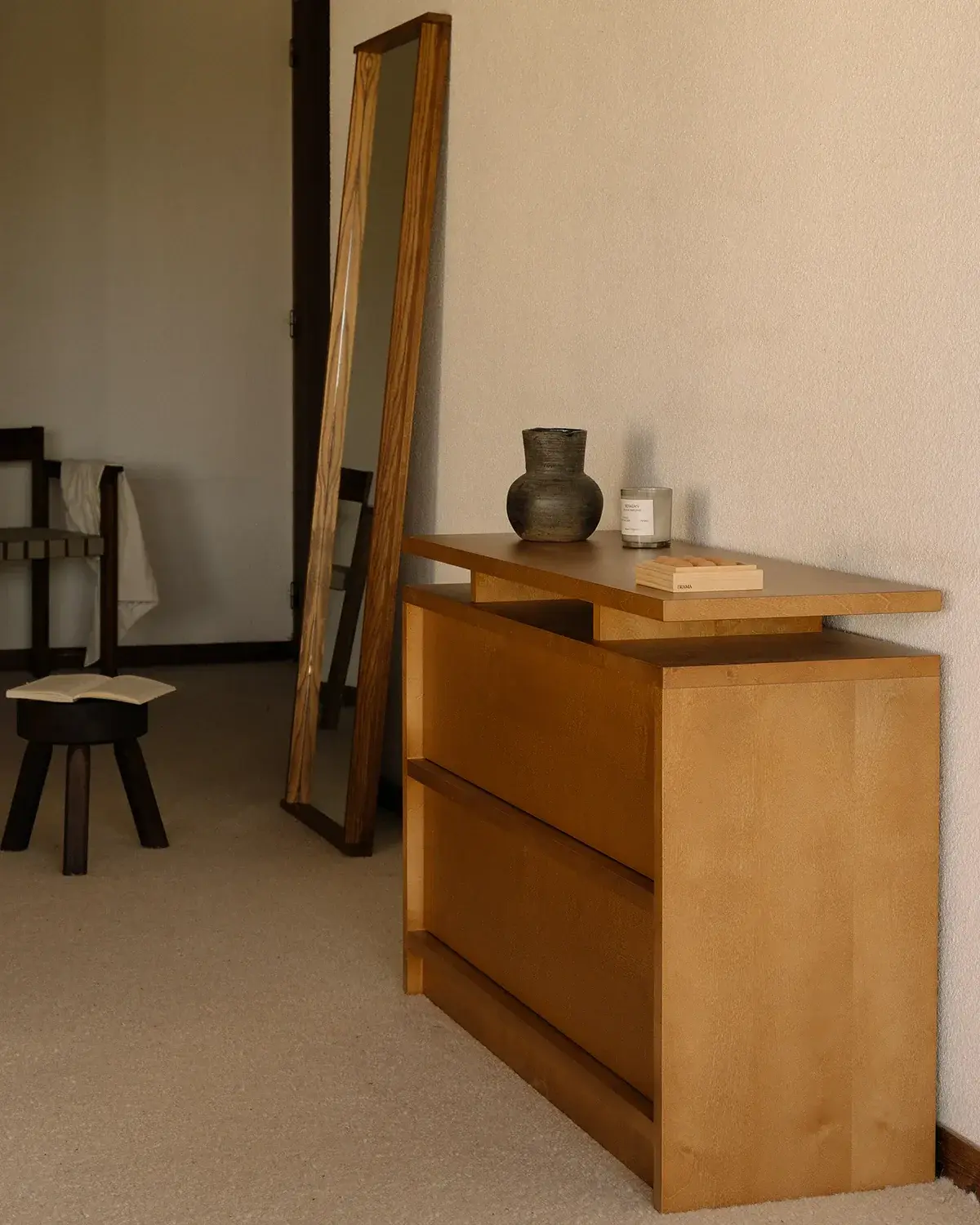 Frama Ratio Chest Warm Brown Birch