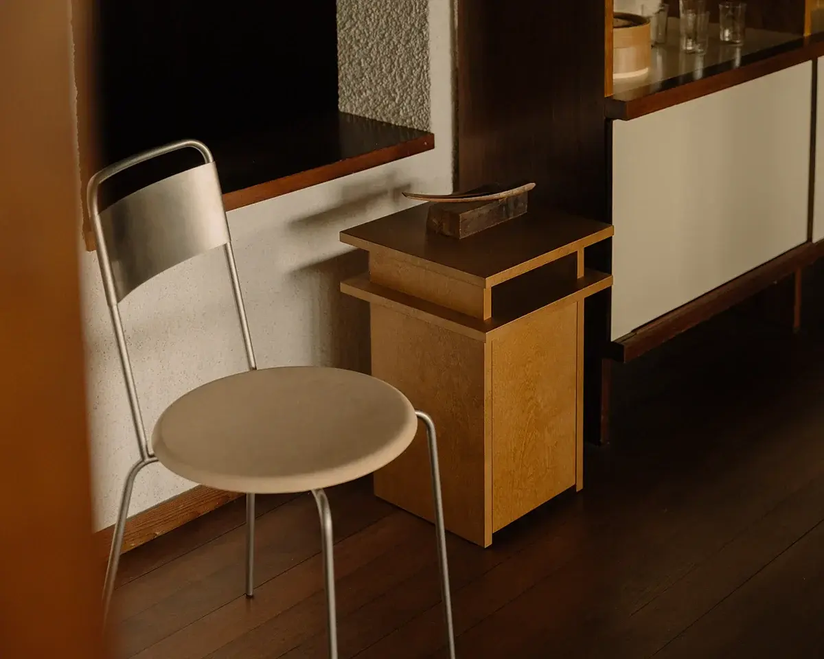 Frama Ratio Side Table Warm Brown Birch