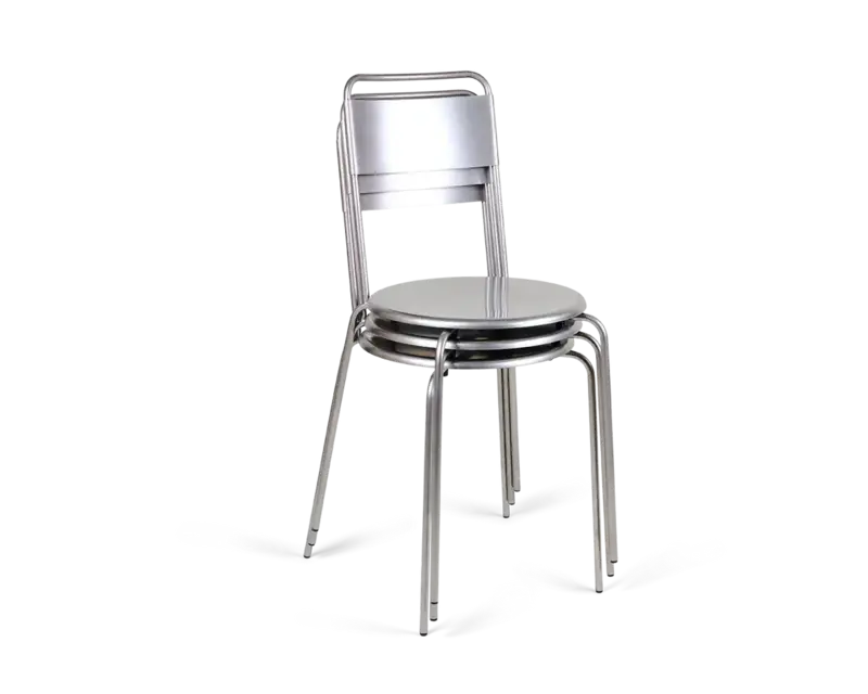 Frama Petit Rond Chair Stainless Steel