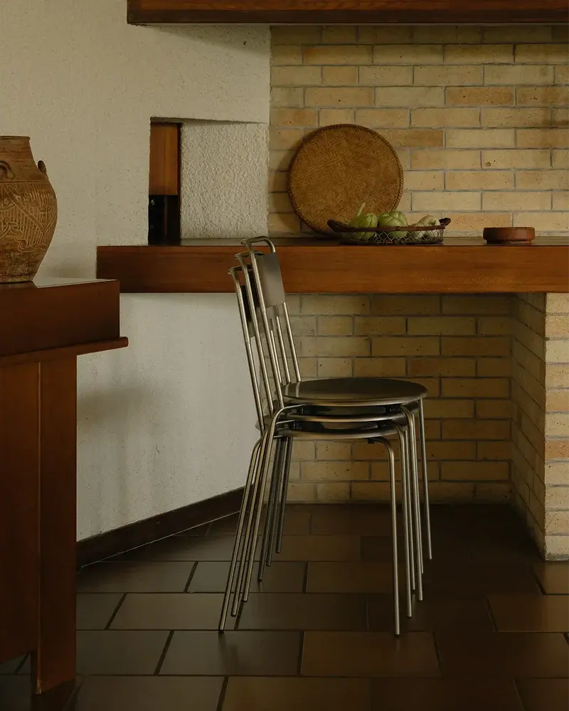 Frama Petit Rond Chair Stainless Steel