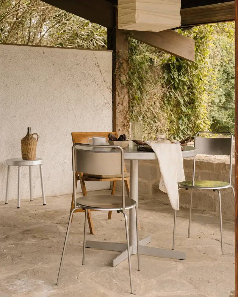 Frama Petit Rond Chair Stainless Steel