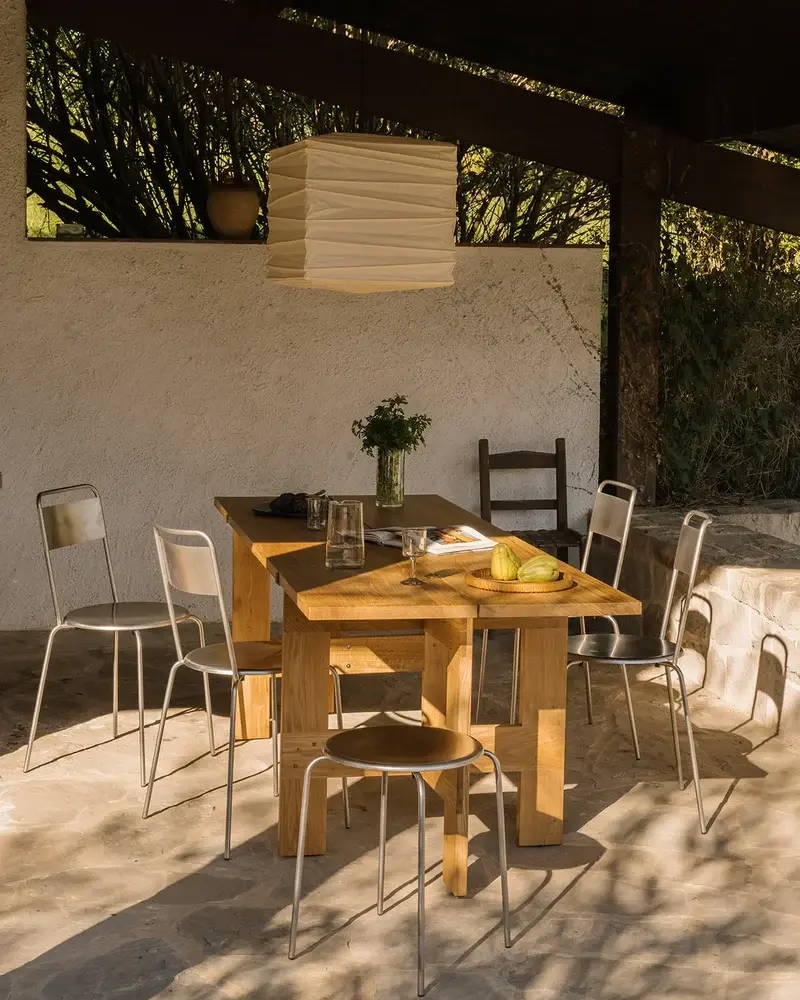 Frama Petit Rond Stool Stainless Steel