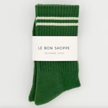 Le Bon Shoppe Boyfriend Socks Moss OS