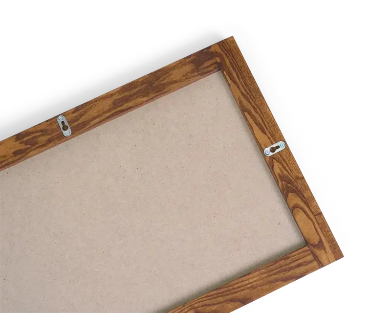 Frama Symmetry Mirror Honey Ash Wood Small