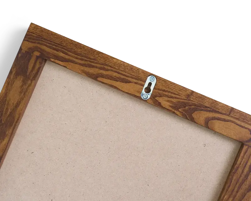 Frama Symmetry Mirror Honey Ash Wood Small