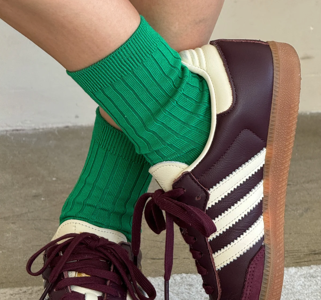 Le Bon Shoppe Her Socks Kelly Green