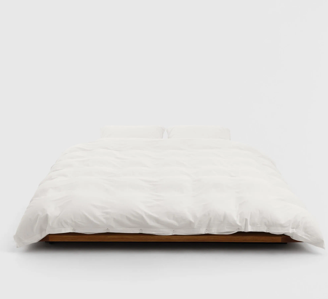 Tekla Percale Duvet Cover Broken White 240x220