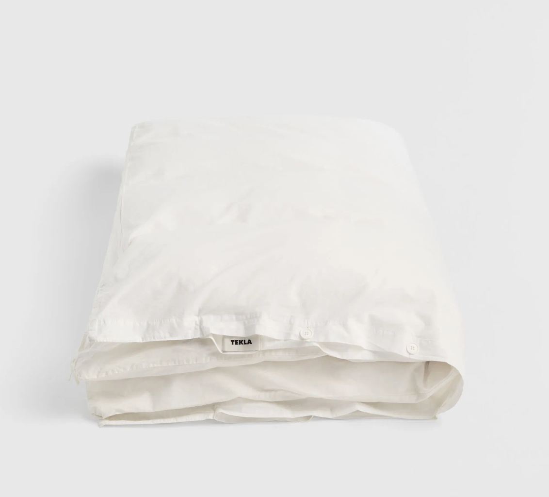 Tekla Percale Duvet Cover Broken White 240x220