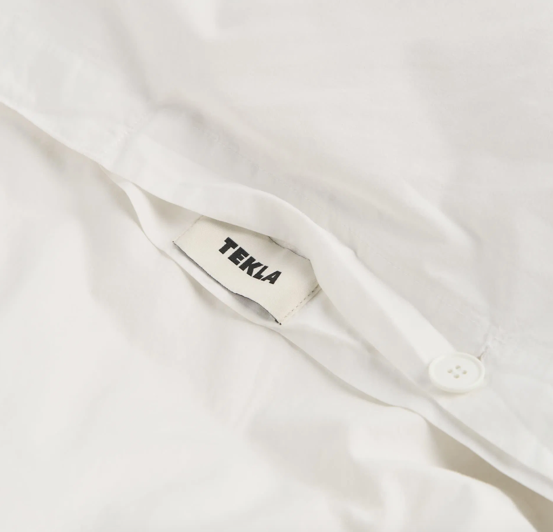 Tekla Percale Duvet Cover Broken White 240x220