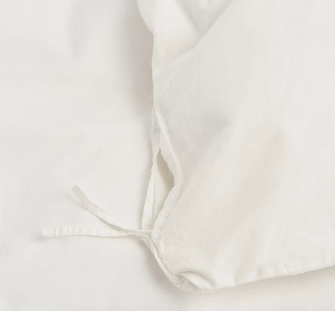Tekla Percale Duvet Cover Broken White 240x220