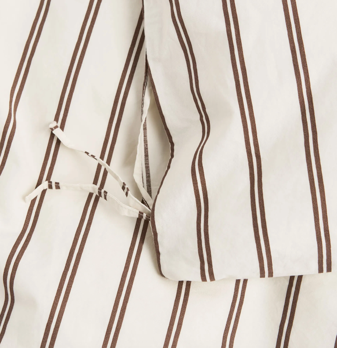 Tekla Percale Duvet Cover Hopper Stripes 240x220