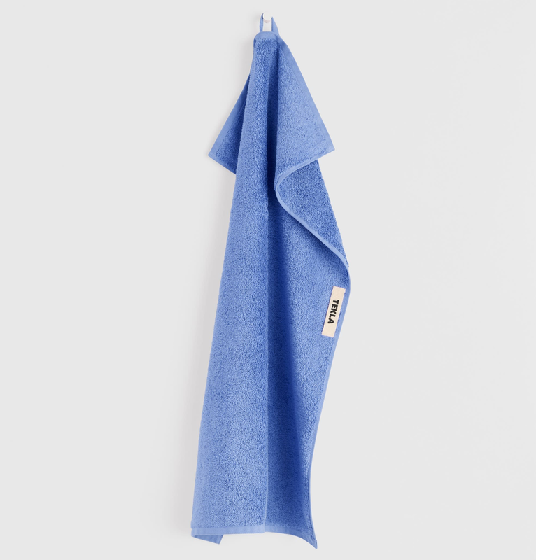 Tekla Terry Towel Clear Blue 50x90