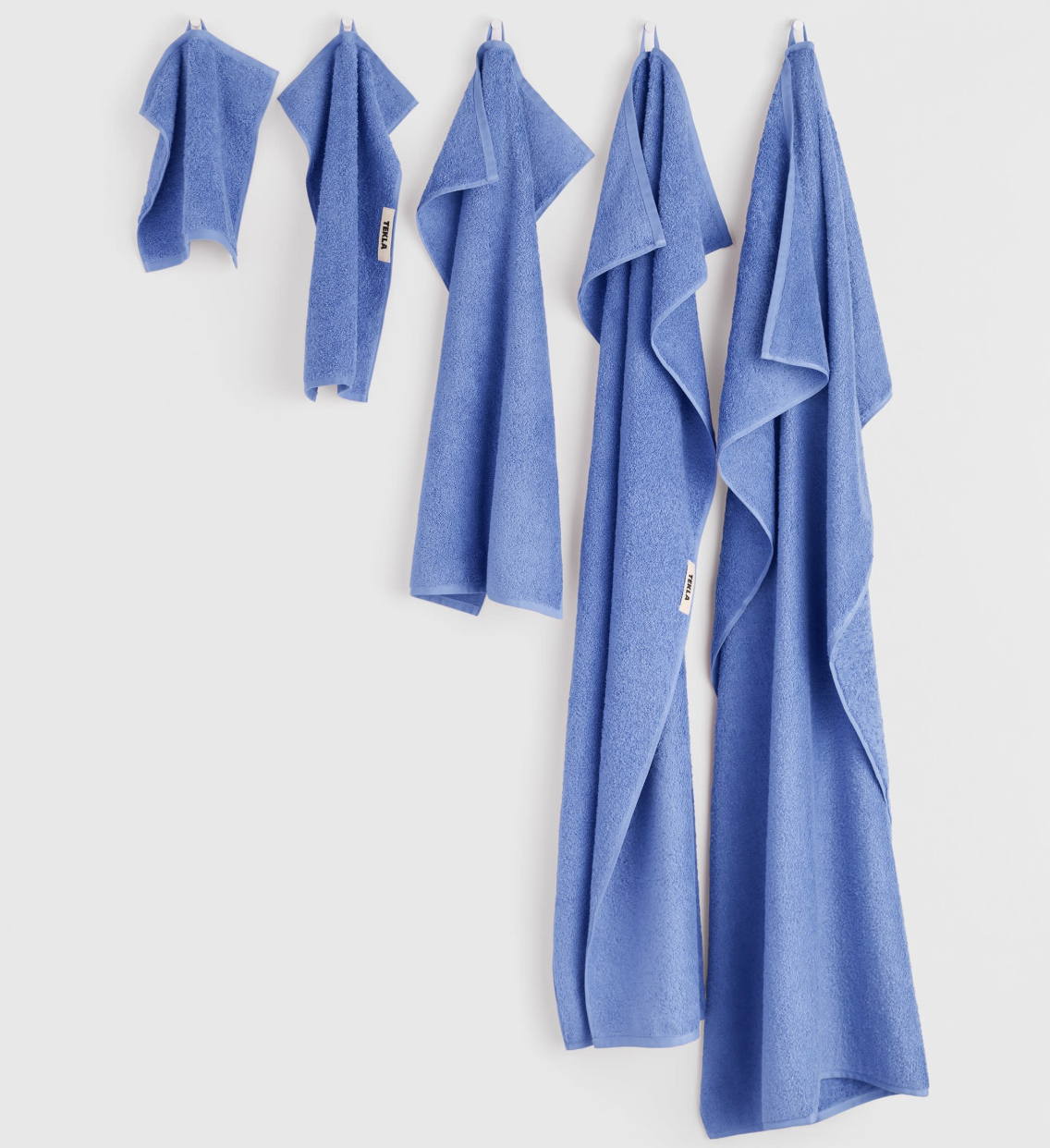 Tekla Terry Towel Clear Blue 70x140