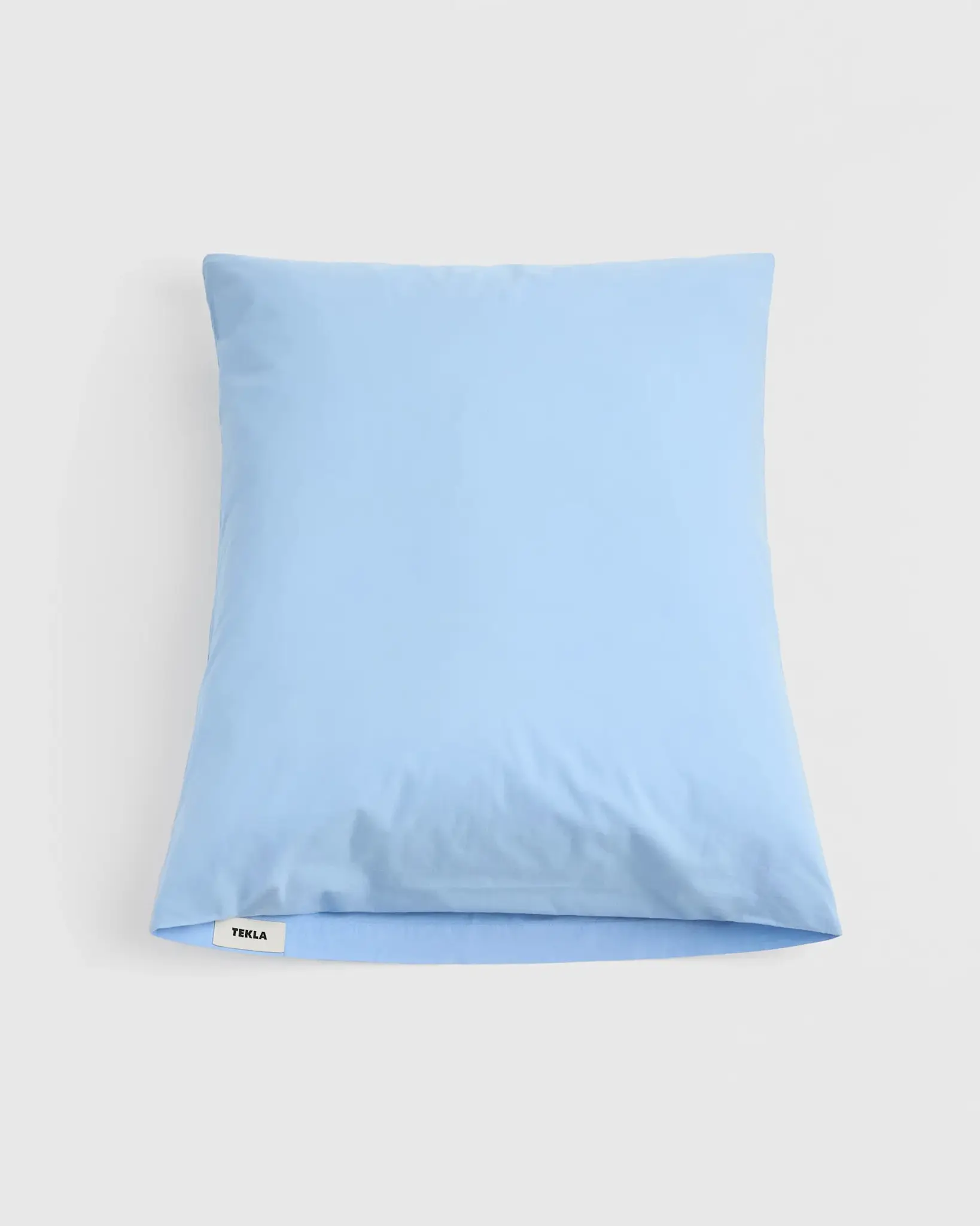 Tekla Percale Pillow Sham Island Blue 60x70