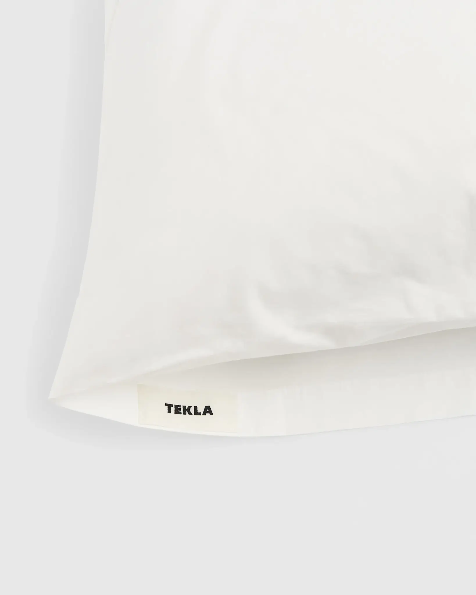 Tekla Percale Pillow Sham Broken White 60x70