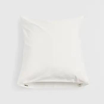 Tekla Percale Pillow Sham Broken White 60x70