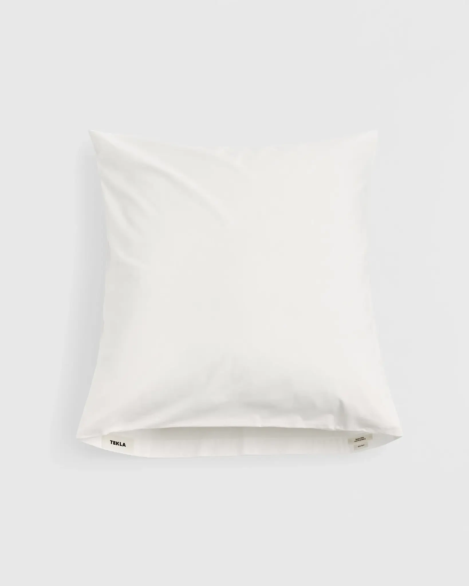 Tekla Percale Pillow Sham Broken White 60x70