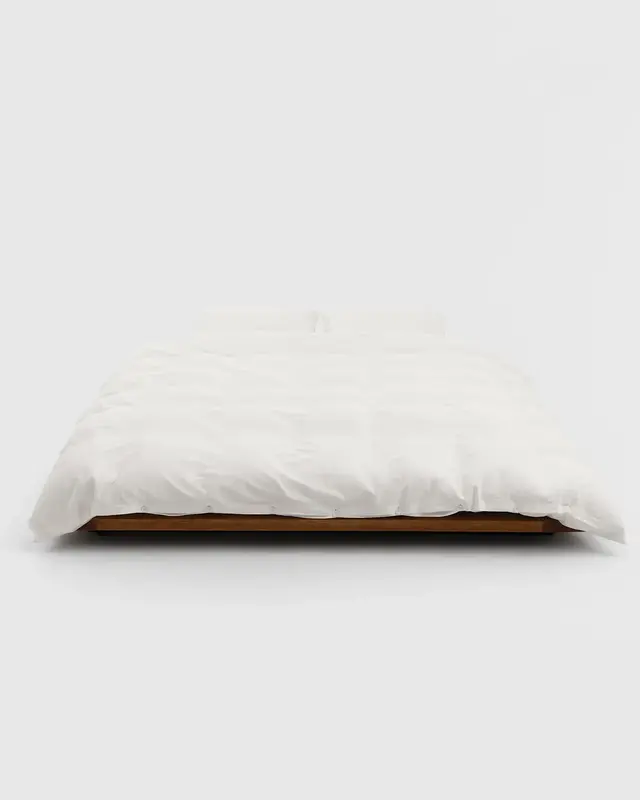 Tekla Percale Pillow Sham Broken White 60x70