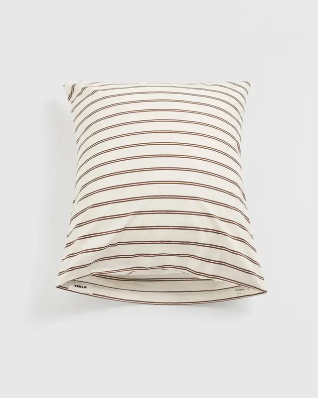 Tekla Percale Pillow Sham Hopper Stripes 60x70