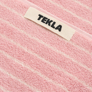 Tekla Terry Towel Shaded Pink Stripes 30x50