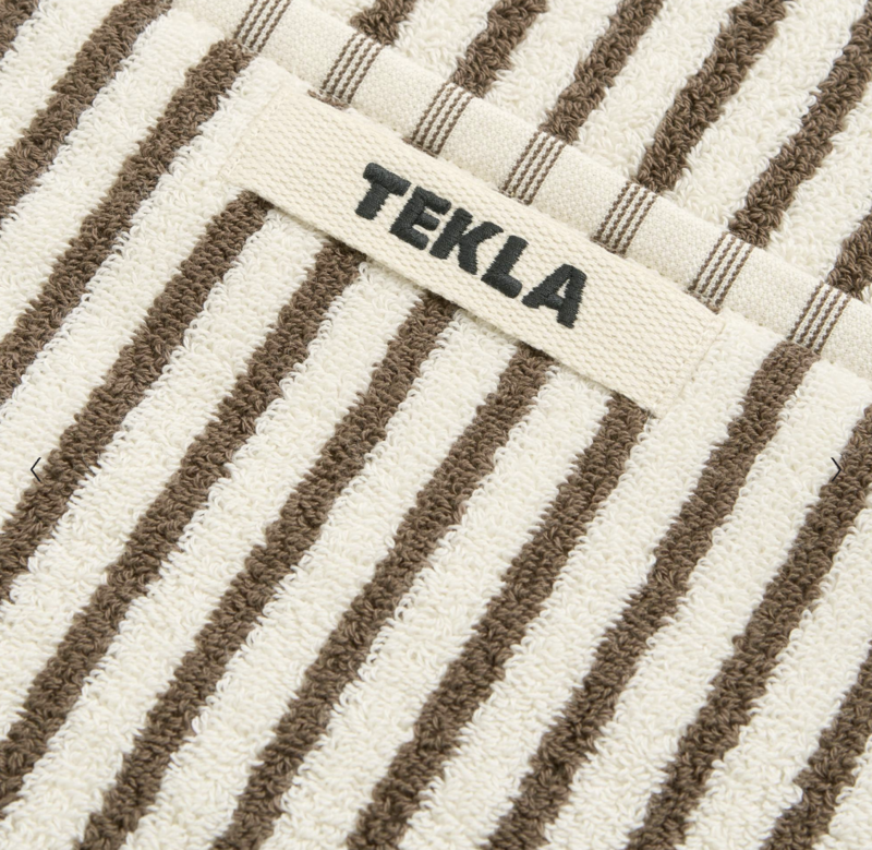 Tekla Terry Towel Kodiak Stripes 70x140