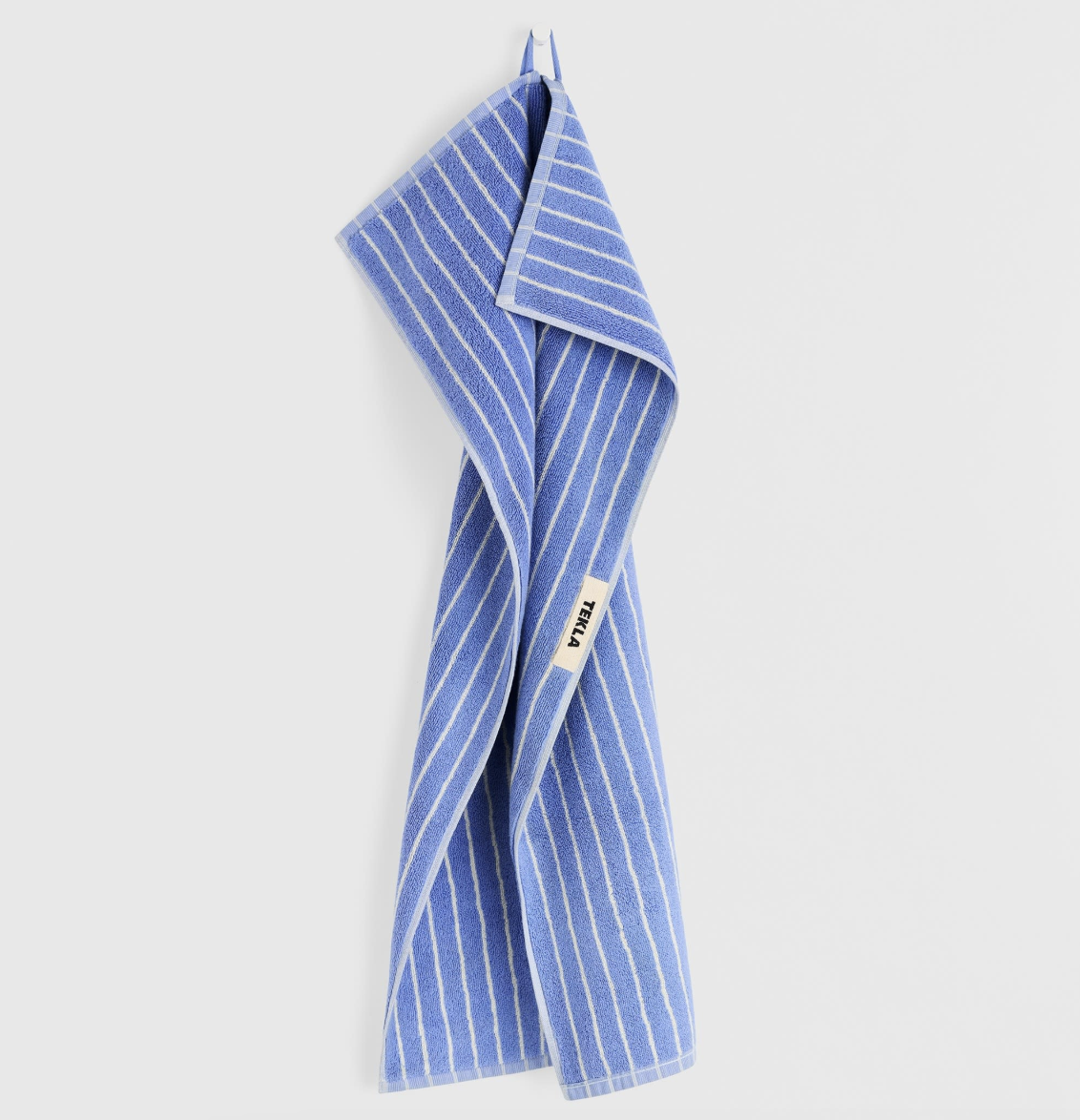 Tekla Terry Towel Clear Blue Stripes 50x90