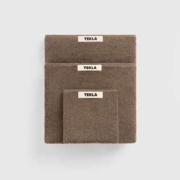 Tekla Terry Towel Kodiak Brown 50x90
