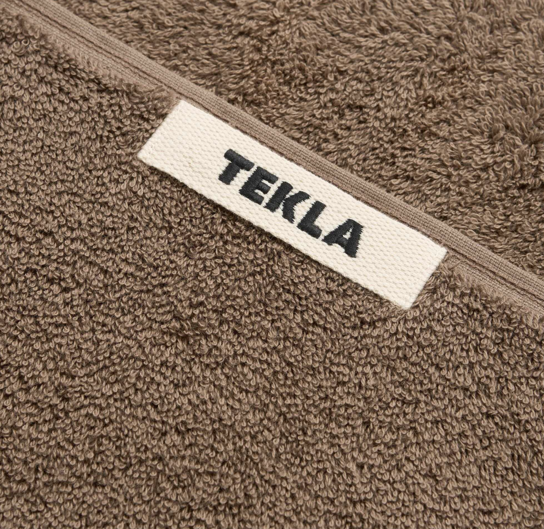 Tekla Terry Towel Kodiak Brown 30x30