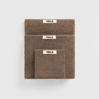 Tekla Terry Towel Kodiak Brown 70x140