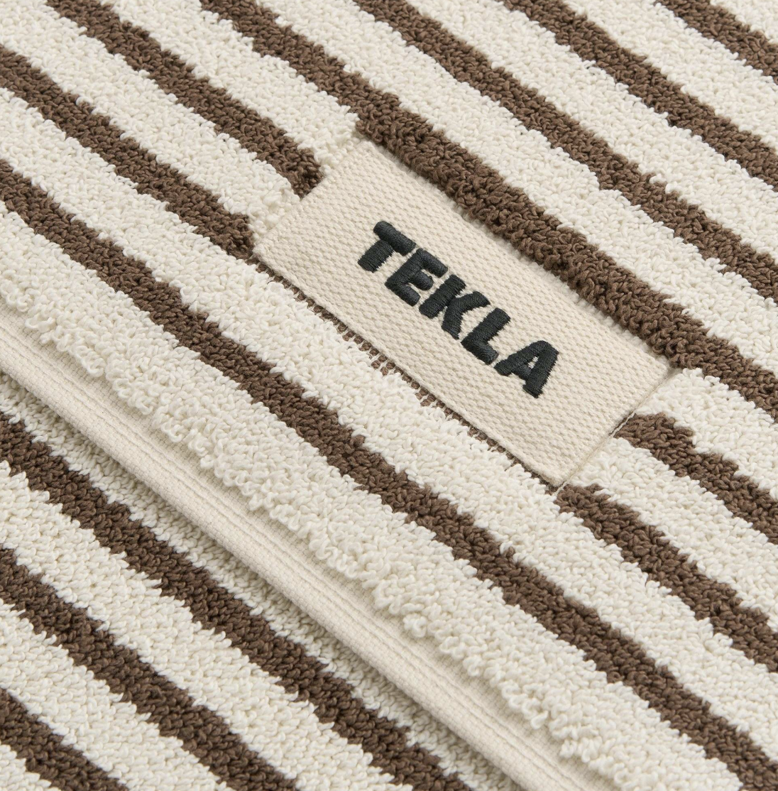 Tekla Bath mat 70X50 Kodiak Stripes