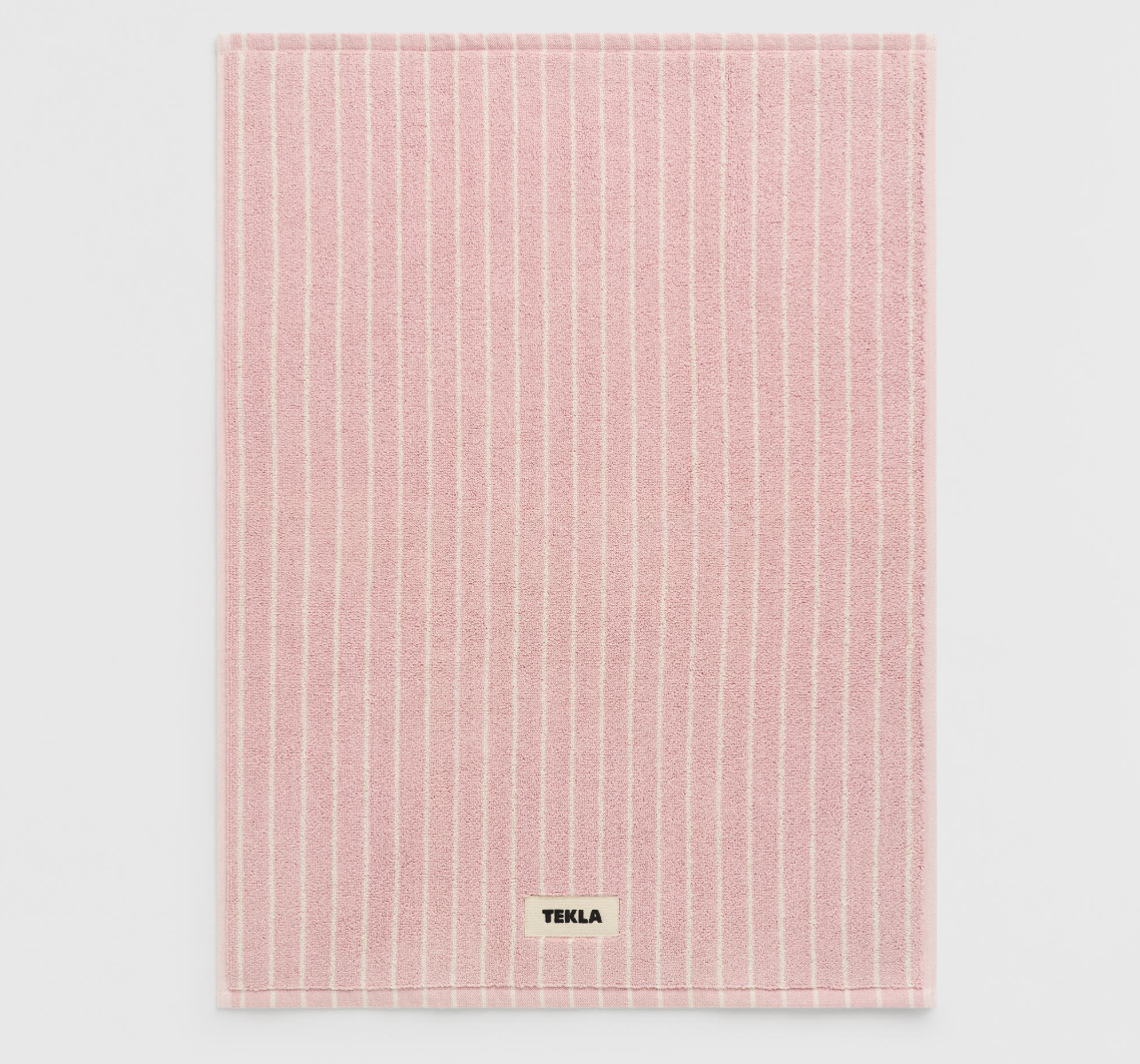 Tekla Bath mat 70X50 Shaded Pink Stripes