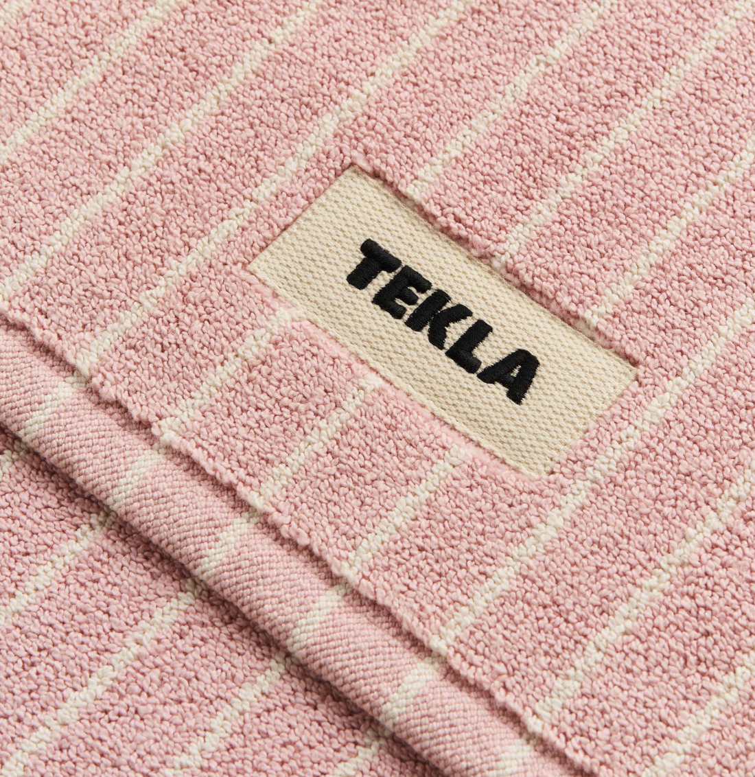 Tekla Bath mat 70X50 Shaded Pink Stripes