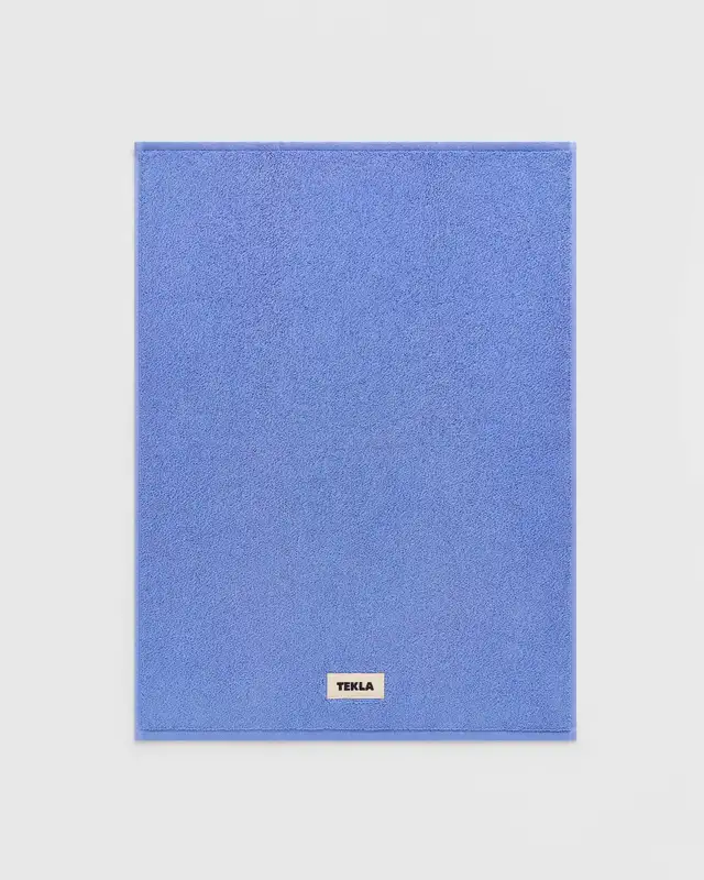 Tekla Bath mat 70X50 Clear Blue