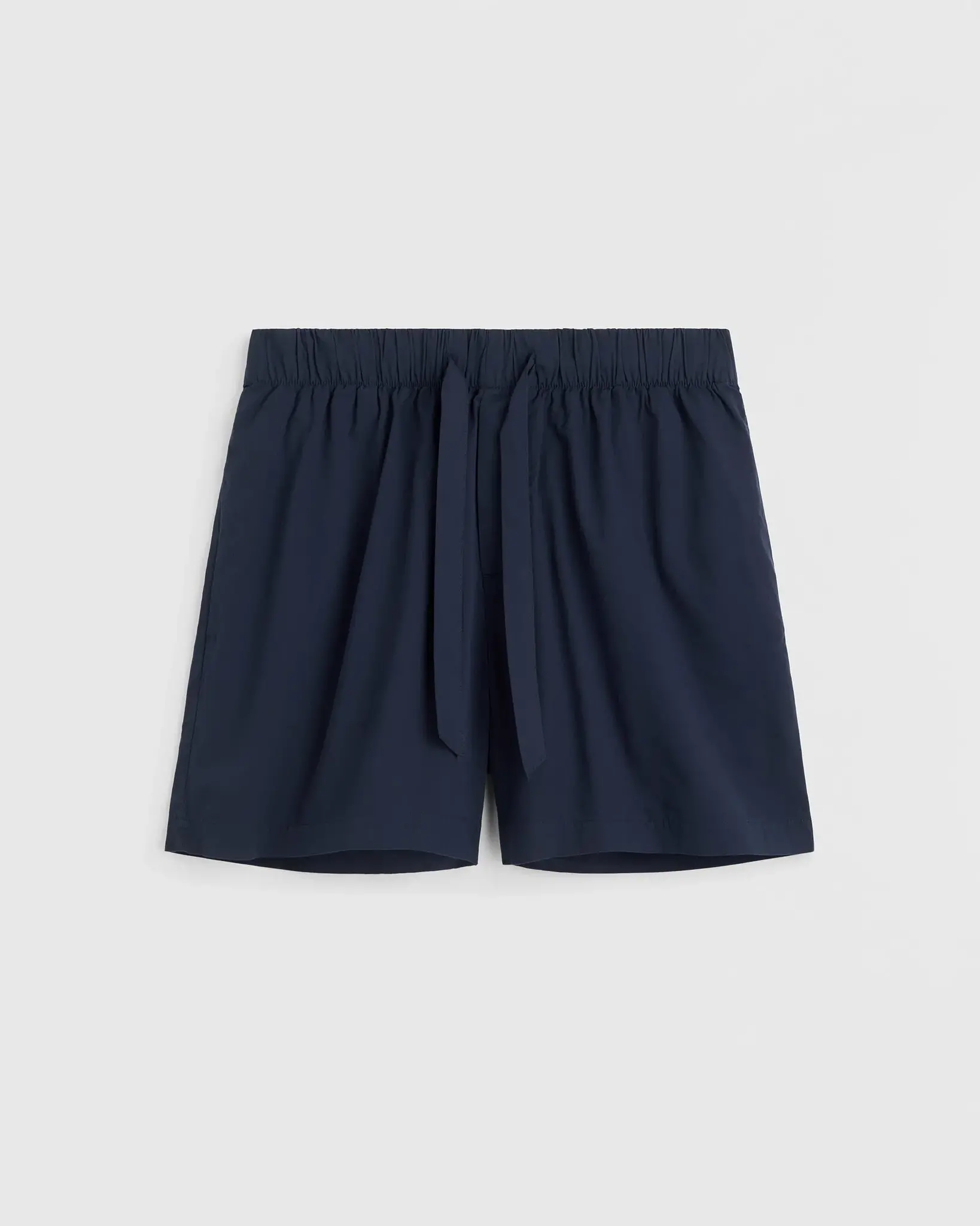 Tekla Poplin Pyjamas Shorts True Navy