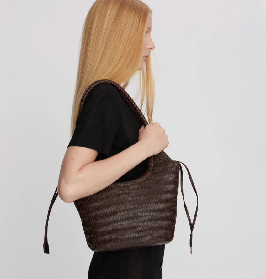 Adax Lucca shoulder bag Diore Dark brown