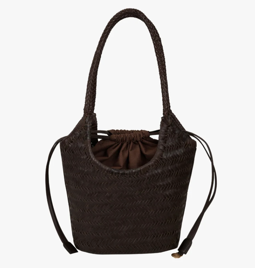 Adax Lucca shoulder bag Diore Dark brown