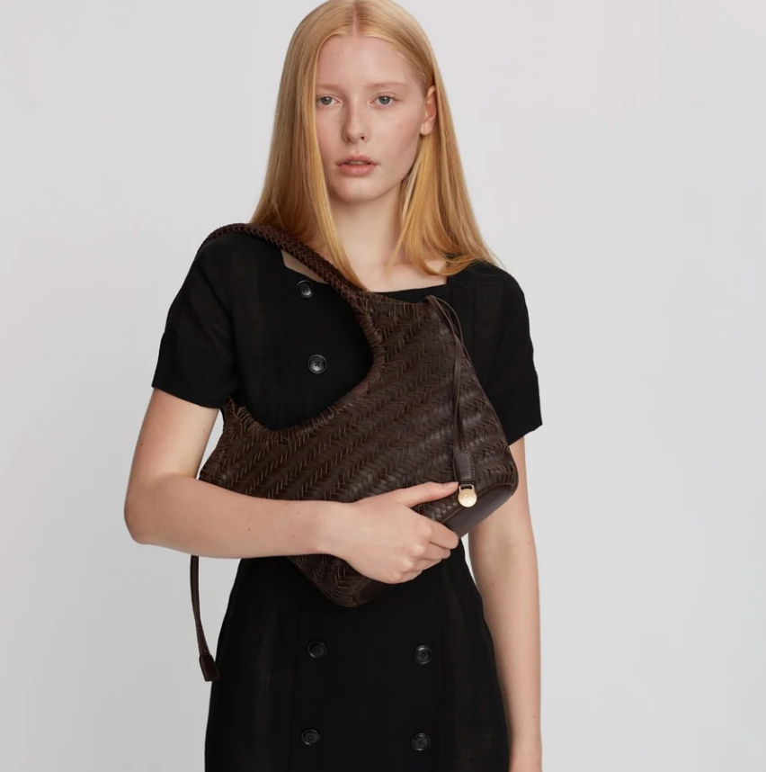 Adax Lucca shoulder bag Diore Dark brown