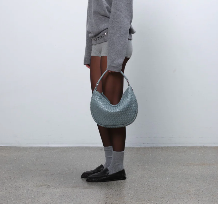 Adax Salerno shoulder bag Marlin Sky