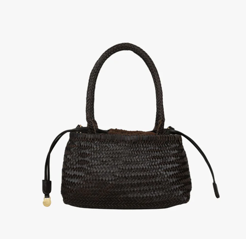 Adax Lucca handbag Zeleste Dark brown