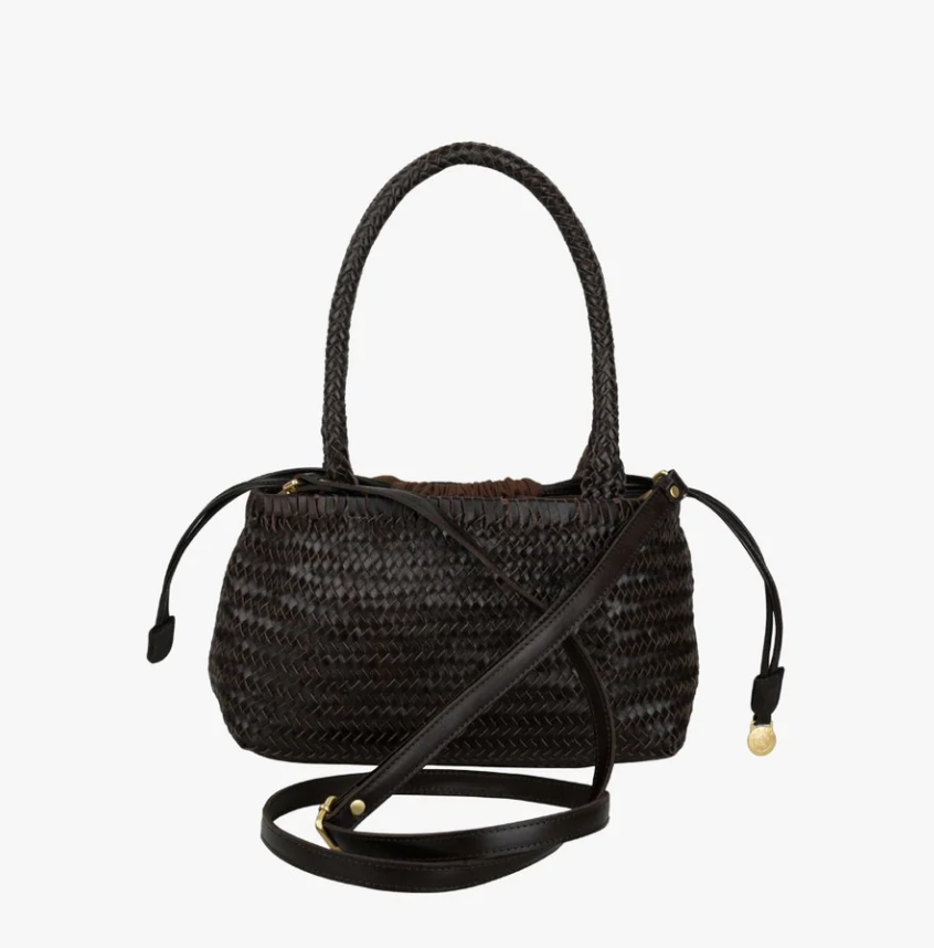 Adax Lucca handbag Zeleste Dark brown