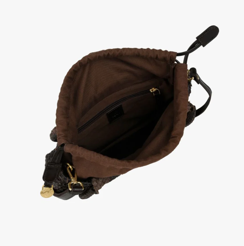 Adax Lucca handbag Zeleste Dark brown