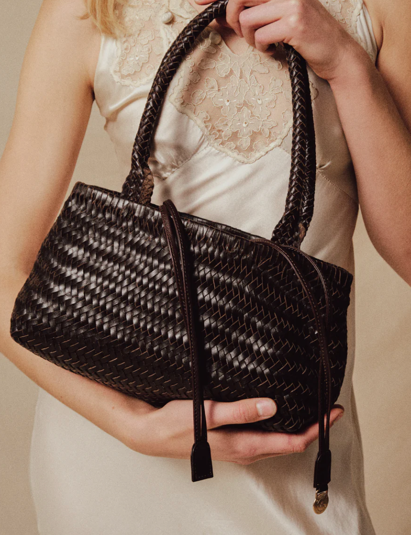 Adax Lucca handbag Zeleste Dark brown