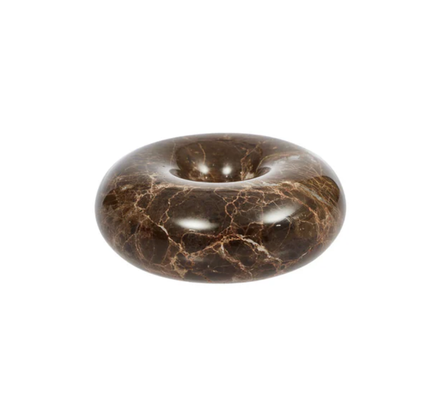 OYOY Candleholder Emperador Marble Small