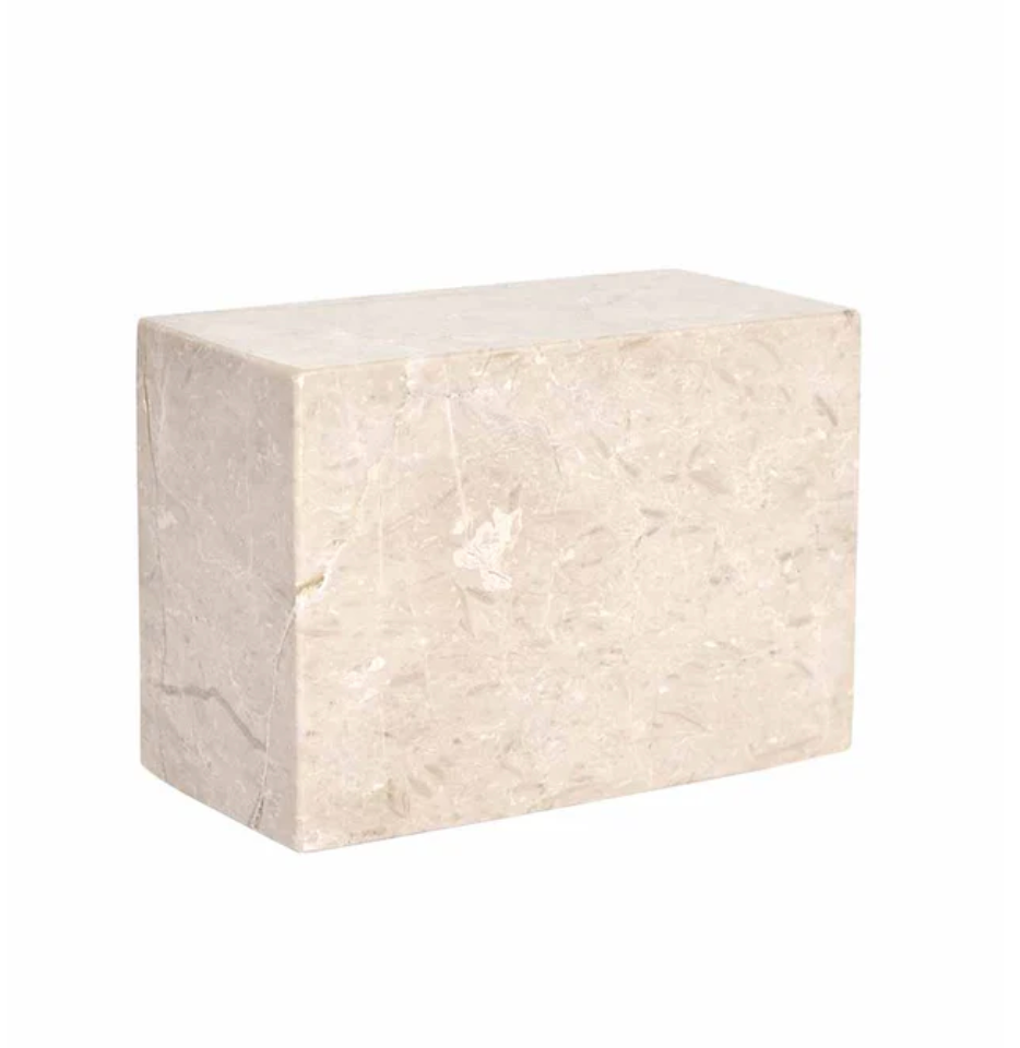 OYOY Marble Bookend Square