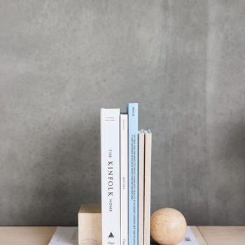 OYOY Marble Bookend Square