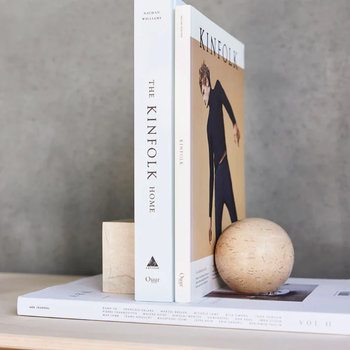 OYOY Marble Bookend Round