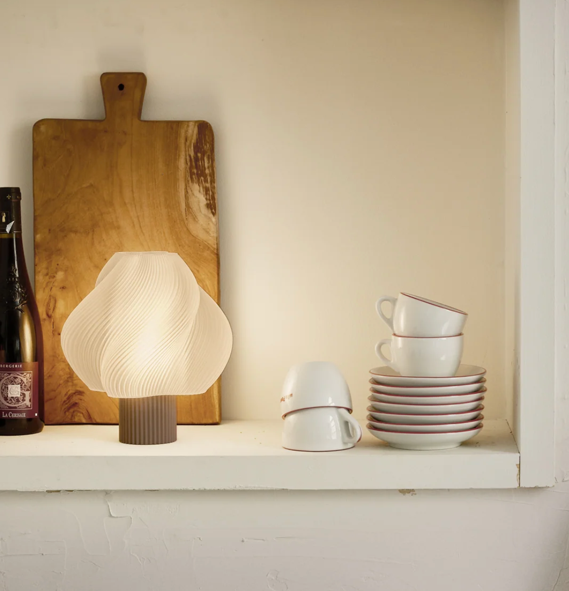 Creme Atelier Soft Serve Lamp Portable Mocha