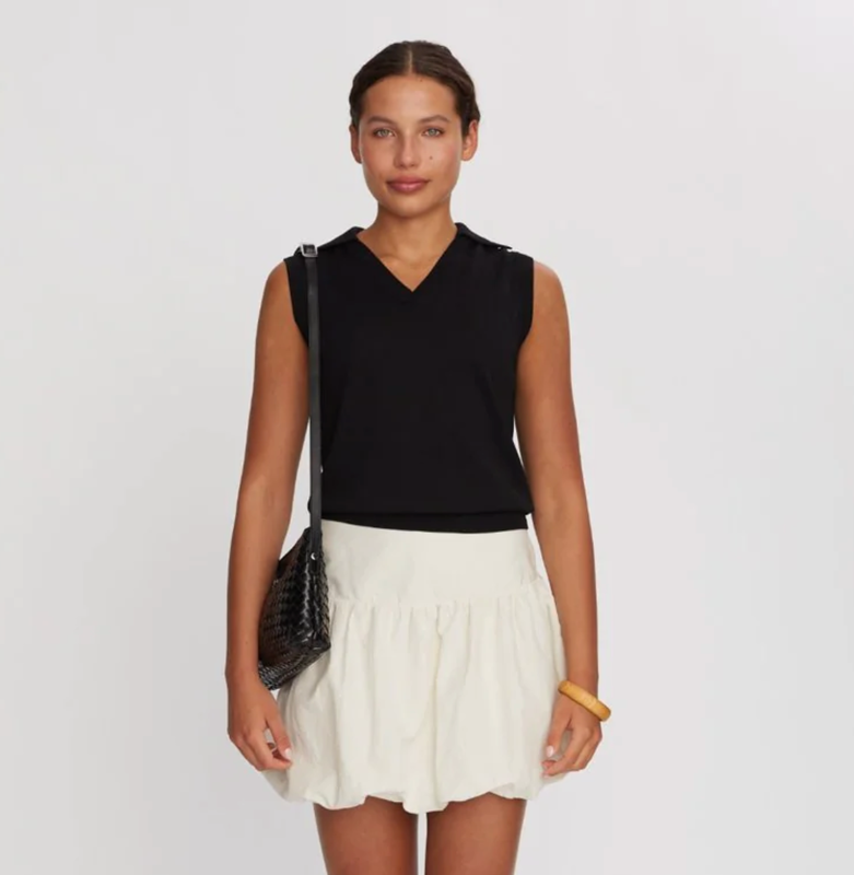 Adax Salerno Shoulder Bag Barbara Black